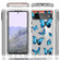 Google Pixel 6 Pro PC+TPU Transparent Painted Phone Case - Blue Butterflies