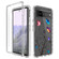 Google Pixel 6 Pro PC+TPU Transparent Painted Phone Case - Tree Butterflies
