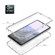 Google Pixel 6 Pro PC+TPU Transparent Painted Phone Case - White Flower