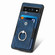 Google Pixel 6 Pro Retro Skin-feel Ring Card Wallet Phone Case - Blue