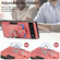 Google Pixel 6 Pro Retro Skin-feel Ring Card Wallet Phone Case - Pink