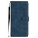 Google Pixel 6 Pro Seven Butterflies Embossed Leather Phone Case - Blue