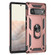 Google Pixel 6 Pro Shockproof TPU + PC Protective Case with 360 Degree Rotating Holder - Rose Gold