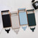 Google Pixel 6 Pro Waves Series Nano Electroplating Genuine Leather Phone Case - Blue