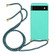Google Pixel 6 Pro Wheat Straw Material + TPU Protective Case with Lanyard - Green