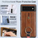 Google Pixel 6 Pro Wristband Leather Back Phone Case - Brown