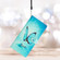 Google Pixel 6a Colored Drawing Leather Phone Case - Blue Butterfly