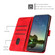 Google Pixel 6a Dream Triangle Leather Phone Case with Lanyard - Red