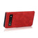 Google Pixel 6a Dual-color Stitching Leather Phone Case - Red Blue