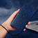 Google Pixel 6a Honeycomb Dot Texture Leather Phone Case - Blue