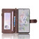 Google Pixel 6a Litchi Texture Zipper Leather Phone Case - Brown
