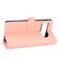 Google Pixel 6a Litchi Texture Zipper Leather Phone Case - Pink