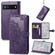 Google Pixel 6a Mandala Flower Embossed Flip Leather Phone Case - Purple