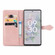 Google Pixel 6a Mandala Flower Embossed Flip Leather Phone Case - Rose Gold