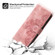 Google Pixel 6a Skin-feel Flowers Embossed Wallet Leather Phone Case - Pink