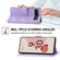 Google Pixel 6a Skin-feel Flowers Embossed Wallet Leather Phone Case - Purple