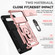Google Pixel 6a Sliding Camshield Holder Phone Case - Rose Gold