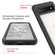 Google Pixel 6A Starry Sky Full Body Hybrid Shockproof Phone Case - Black