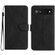 Google Pixel 6a Stitching Embossed Leather Phone Case - Black