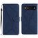 Google Pixel 6a Stitching Embossed Leather Phone Case - Blue