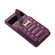 Google Pixel 6a Vertical Card Bag Ring Holder Phone Case with Dual Lanyard - Dark Purple