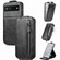 Google Pixel 6a Zipper Wallet Vertical Flip Leather Phone Case - Black