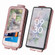 Google Pixel 6a Zipper Wallet Vertical Flip Leather Phone Case - Pink