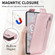 Google Pixel 6a Zipper Wallet Vertical Flip Leather Phone Case - Pink