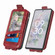 Google Pixel 6a Zipper Wallet Vertical Flip Leather Phone Case - Red