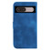 Google Pixel 7 5G 7-shaped Embossed Leather Phone Case - Blue