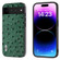 Google Pixel 7 5G ABEEL Genuine Leather Ostrich Texture Phone Case - Green