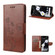 Google Pixel 7 5G Butterfly Flower Pattern Flip Leather Phone Case - Brown