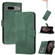 Google Pixel 7 5G Cubic Skin Feel Flip Leather Phone Case - Green