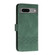 Google Pixel 7 5G Cubic Skin Feel Flip Leather Phone Case - Green