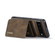 Google Pixel 7 5G DG.MING M1 Series 3-Fold Multi Card Wallet Phone Case - Coffee