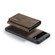 Google Pixel 7 5G DG.MING M1 Series 3-Fold Multi Card Wallet Phone Case - Coffee