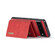Google Pixel 7 5G DG.MING M1 Series 3-Fold Multi Card Wallet Phone Case - Red