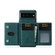 Google Pixel 7 5G DG.MING M2 Series 3-Fold Multi Card Bag Phone Case - Green