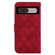 Google Pixel 7 5G Double 8-shaped Embossed Leather Phone Case - Red Google Pixel 7 5G Double 8-shaped Embossed Leather Phone Case - Red