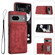 Google Pixel 7 5G Dream Magnetic Back Cover Card Wallet Phone Case - Red