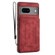 Google Pixel 7 5G Dream Magnetic Back Cover Card Wallet Phone Case - Red