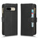 Google Pixel 7 5G Litchi Texture Zipper Leather Phone Case - Black