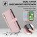 Google Pixel 7 5G Sheep Texture Cross-body Zipper Wallet Leather Phone Case - Pink