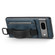 Google Pixel 7 5G Suteni H13 Card Wallet Wrist Strap Holder PU Phone Case - Blue
