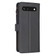Google Pixel 7 9 Card Slots Zipper Wallet Leather Flip Phone Case - Black