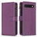 Google Pixel 7 9 Card Slots Zipper Wallet Leather Flip Phone Case - Dark Purple