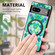 Google Pixel 7 Colored Drawing Leather Back Cover Magsafe Phone Case - Emerald