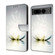 Google Pixel 7 Crystal 3D Shockproof Protective Leather Phone Case - Light Lotus