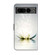 Google Pixel 7 Crystal 3D Shockproof Protective Leather Phone Case - Light Lotus