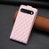 Google Pixel 7 Diamond Lattice Vertical Flip Leather Phone Case - Pink